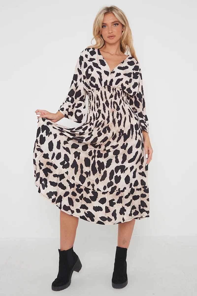 Animal Print Dress